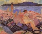 Edvard Munch Summer oil painting artist